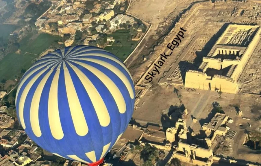 Luxor by hot air balloon